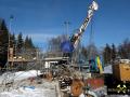 Bohrung 2 - Zinnerzerkundung Lagerstätte Gottesberg im Vogtland, Sachsen, (D) (11) 22. Februar 2012.JPG